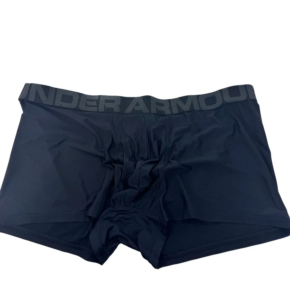 Under Armour Tech Boxer Briefs Black 4XL 4TG Mens Performance Underwear